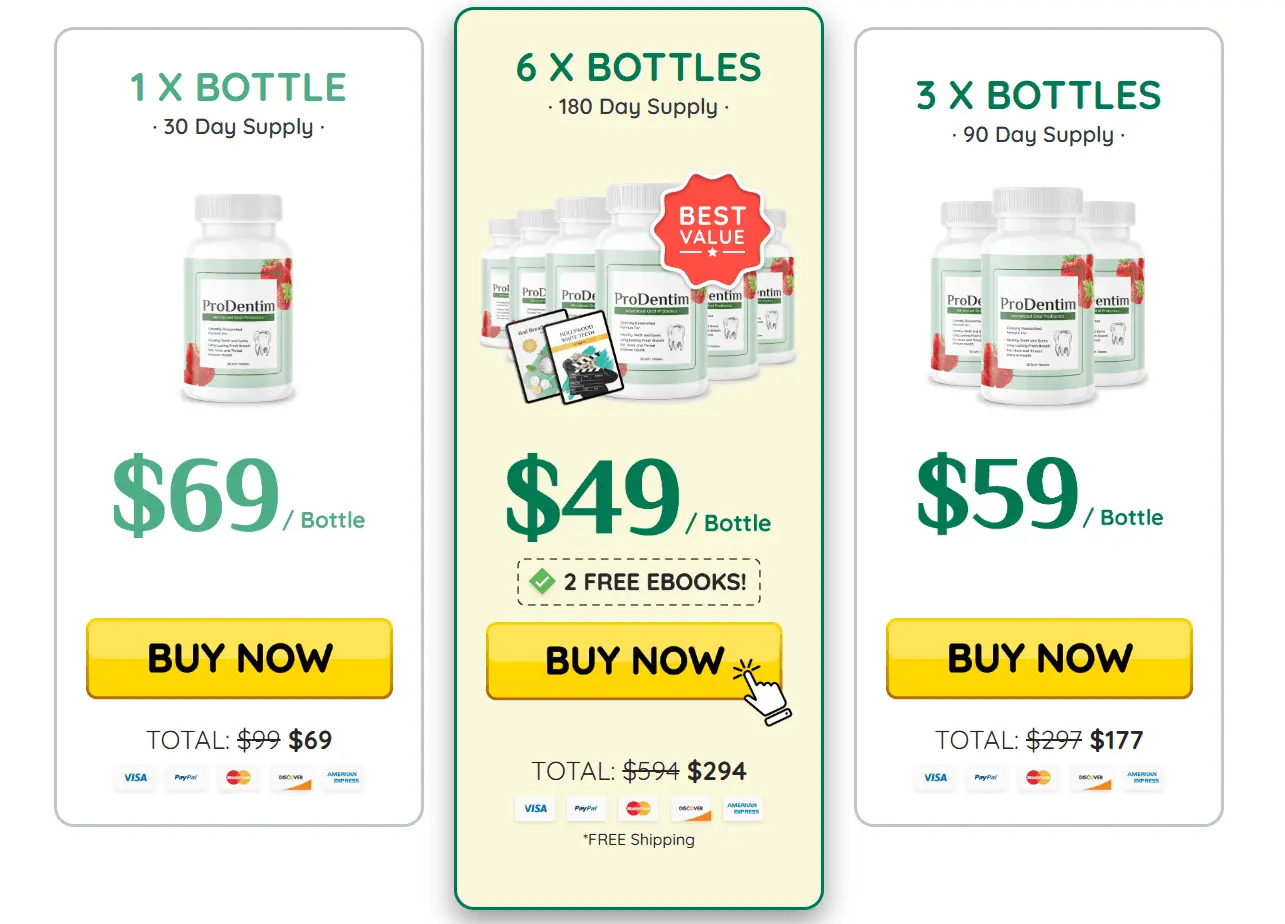 prodentim price